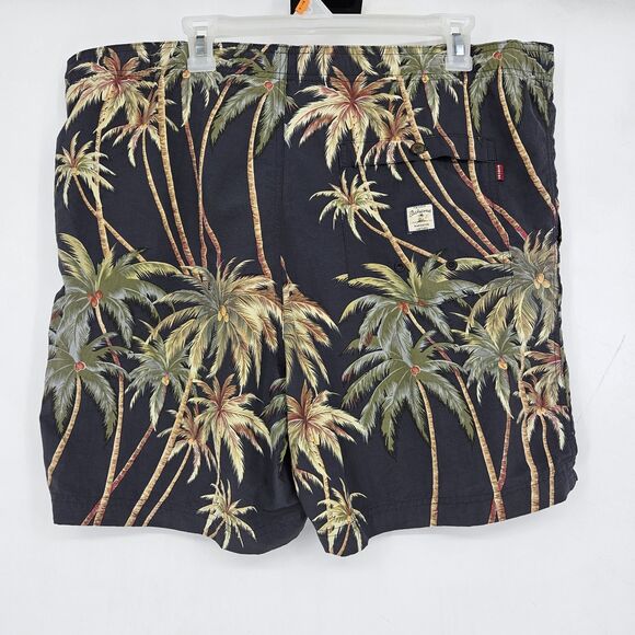 Tommy Bahama Swim Trunks Mens Large Shorts Lined Beach Paradise Nation Palm Tree - Picture 8 of 13